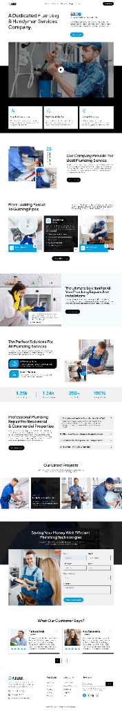 Étude de cas Plombier Service