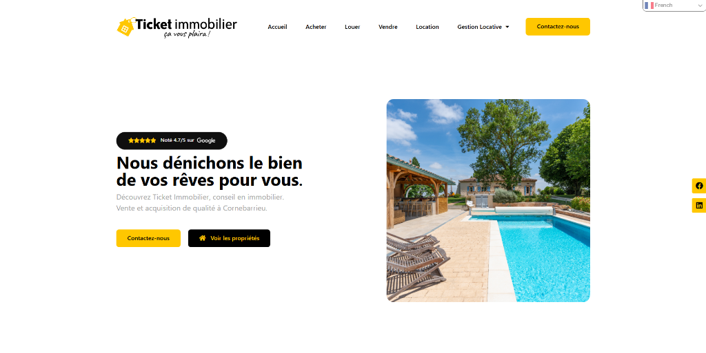 Ticket Immobilier