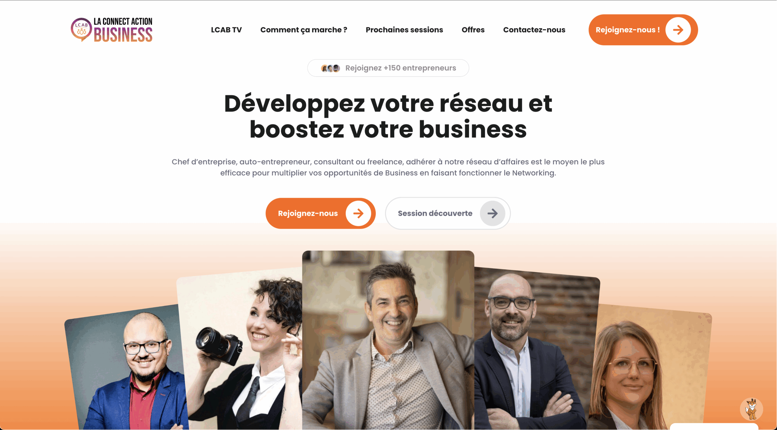 site lcab après