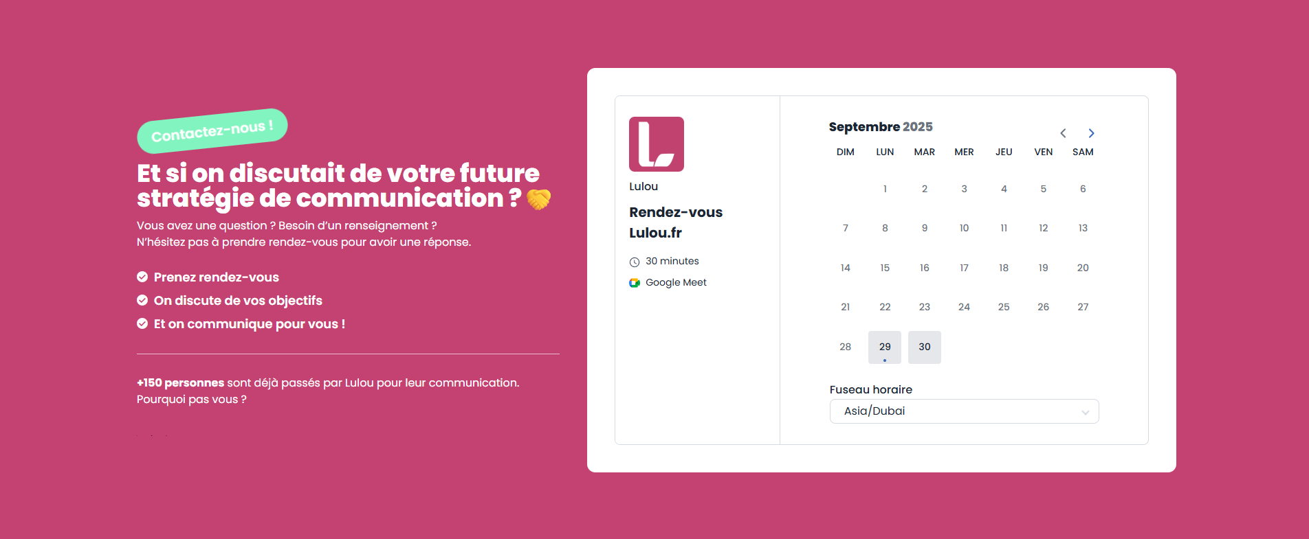 contact lulou