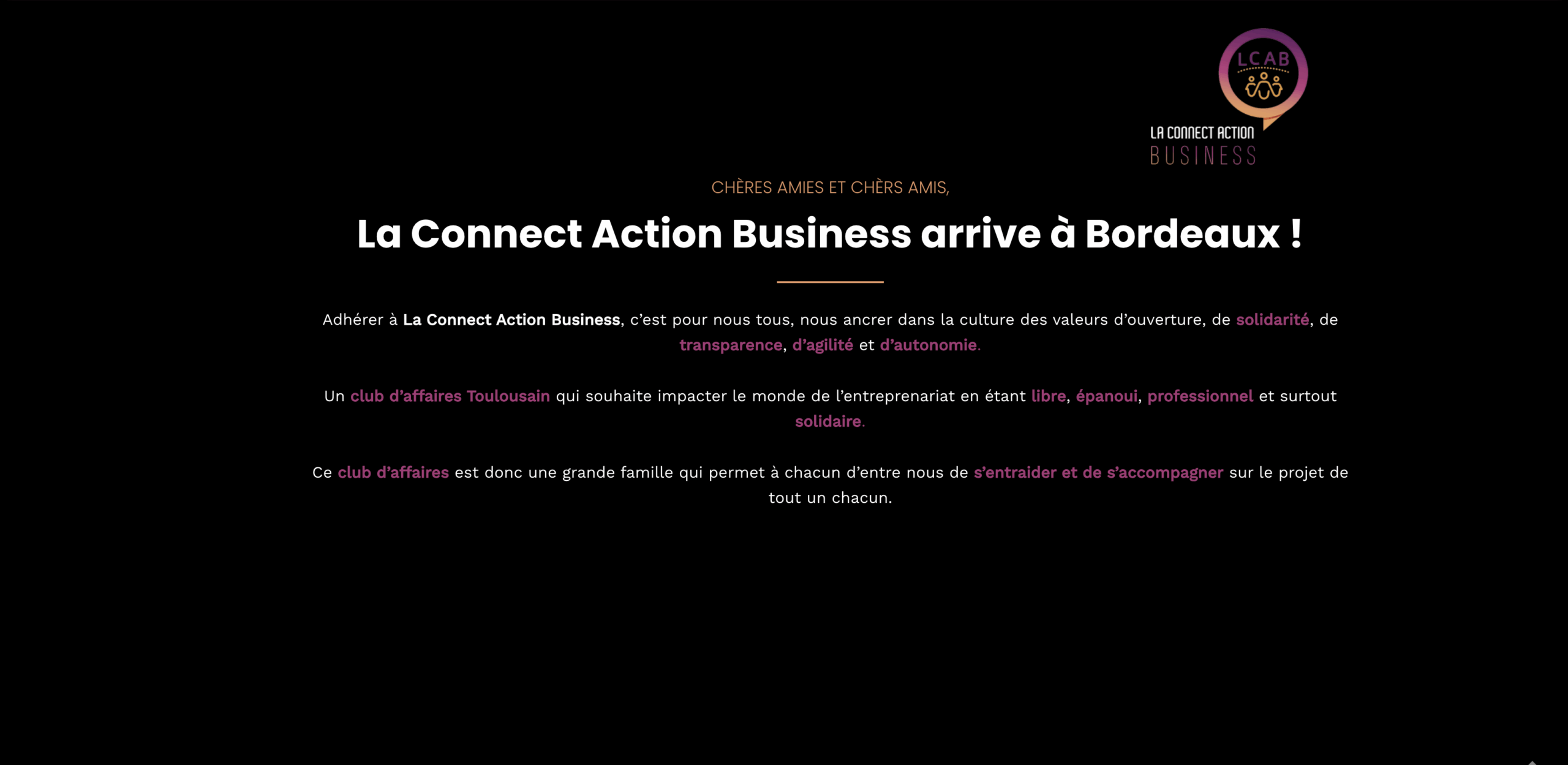 site lcab avant